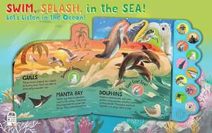 Livre sonore interactif OEM personnalisé sur les animaux marins : Écoutez les sons de la mer (baleine, dauphin, <span class=keywords><strong>poisson</strong></span>) en anglais pour les 0-3 et 3-6 ans - Product Image 3