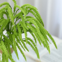 Offre Spéciale : Guirlande Artificielle à 3 Tiges de Perles et Amarante Verte pour Décoration Florale de Mariage et Aménagement Paysager