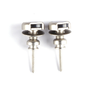 Straplock de sécurité de bouton d'alliage de serrure de sangle de guitare de haute qualité pour l'ukulélé de guitare électrique acoustique - Product Image 2