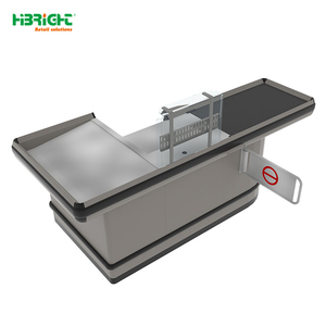 High Quality Fashionable High Definition Screen Automatic Moving Belt Self Checkout <b>Counter</b> Highbright HBE-CC-01 2440mm Height - Product Image 5