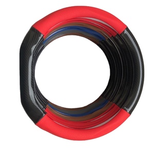 <span class=keywords><strong>Funda</strong></span> para <span class=keywords><strong>volante</strong></span> de coche de cuero de fibra de carbono Universal de 15 pulgadas/38cm en <span class=keywords><strong>forma</strong></span> de <span class=keywords><strong>D</strong></span> para las cuatro estaciones - Product Image 2