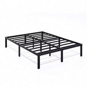 Minimalist Metal <b>Bed</b> Frame Box Spring Stable Design Bedroom Furniture - Product Image 1
