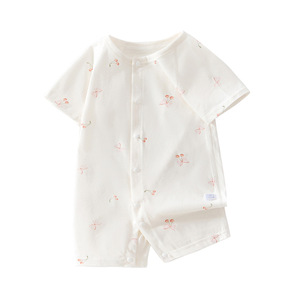 Body de Verano para Bebé, Delgado, de Algodón Puro, con Espalda de Malla, Unisex, Ropa para Recién Nacido, Pijama para Clima Cálido - Product Image 5