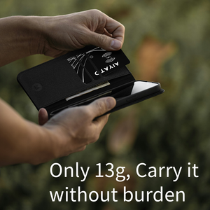 IP67 pelacak Remote Control dompet kartu ID, barang tipis 1.4mm bekerja IOS temukan aplikasi saya kartu pencari lokasi bagasi jaringan - Product Image 6