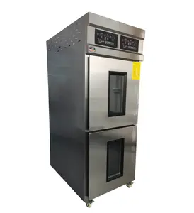 32 Tabletts Doppeltem peratur gekühltes Brot Pizza Teig Proofer Retarder Prover und Froid Gefrier schrank Retarder Proofer