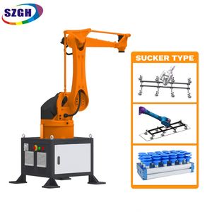 Direct usine pour robot manipulateur 4 axes, palettiseur, PLC, moteur, boîte de vitesses, CE-EMC, servomoteur électrique, pour entrepôt, charge utile 15 kg - Product Image 6