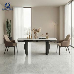 <span class=keywords><strong>Table</strong></span> <span class=keywords><strong>de</strong></span> salle à manger moderne <span class=keywords><strong>avec</strong></span> fonction d'extension à deux côtés <span class=keywords><strong>Table</strong></span> <span class=keywords><strong>de</strong></span> salle à manger pliante compacte <span class=keywords><strong>avec</strong></span> chaise pour design petit gain <span class=keywords><strong>de</strong></span> place - Product Image 2
