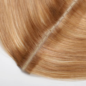 Extensions <span class=keywords><strong>de</strong></span> cheveux humains vierges russes <span class=keywords><strong>de</strong></span> qualité salon, trame papillon, micro-<span class=keywords><strong>perles</strong></span> invisibles, trame double tirée - Product Image 3