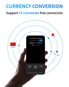 Dispositivo <span class=keywords><strong>Traductor</strong></span> de Voz Multilingüe, Traducción de Fotos con WiFi sin Conexión, 75 Idiomas en Modo Offline, Cámara, 160 Idiomas en Modo Online para Negocios - Product Image 1