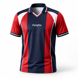 Camiseta <span class=keywords><strong>de</strong></span> Fútbol con Patrón Geométrico, Camiseta <span class=keywords><strong>de</strong></span> Fútbol con Bloques <span class=keywords><strong>de</strong></span> Color Intensos, <span class=keywords><strong>Camisetas</strong></span> Deportivas Retro Personalizadas - Product Image 6