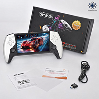 Console de jeu portable COSMOVA SF3500, écran HD 5 pouces avec sortie TV FHD, 64 Go intégrés, plus de 20 000 jeux rétro classiques