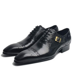 รองเท้าโลฟเฟอร์หนังแท้ผู้ชาย พื้นหนา ผิวมันเงา สไตล์อังกฤษ สำหรับใส่ทำงานลำลอง เพิ่มความสูง - Product Image 1