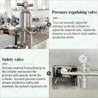 Pasteurisateur vertical commercial 100L G60 et congélateur discontinu à refroidissement par eau pour la production de crème glacée
