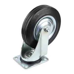 Standard Safe Water Resistant Heavy Duty Swivel Firm Caster Wheels For Industrial