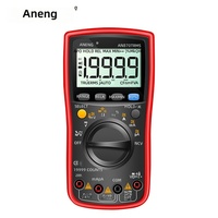 Multimètre numérique True RMS ANENG AN870, 19999 points de mesure, sélection automatique de la plage, testeur 5 chiffres, AC/DC 750V/1000V, test de transistors NCV