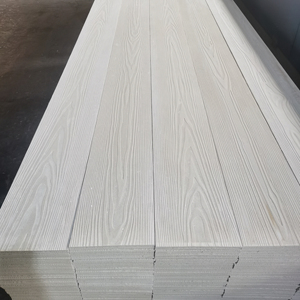 우드 그레인 보드 외부 섬유 시멘트 사이딩 시멘트 기반 현대 건축 내화 및 퇴색 방지 벽 패널 - Product Image 1