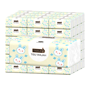 <span class=keywords><strong>Papier</strong></span> Mouchoir Facial Écologique 5 Plis en Pâte de Bois Vierge Imprimé, Vente en Gros Usine, Prix Abordable pour la Maison - Product Image 4