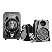 Sistema de Altavoces de Cine en Casa con Sonido Envolvente 2.1 Canales Multimedia Hifi Música BT