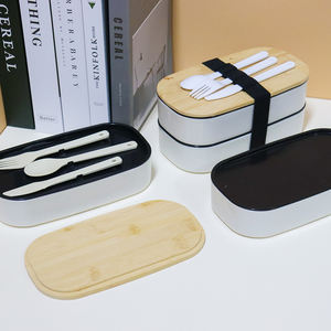 Boîte à lunch écologique en fibre de bambou pour adultes et enfants Vente en gros - Product Image 6