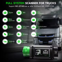 ANCEL HD100 HD110 Bluetooth Diesel Heavy Duty Truck OBD OBD2 Escáner automotriz Diagnóstico de sistema completo para motor Detroit