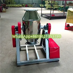 Drum Type Double Cone Type Dry Mixing Amino Acid Powder Blending Herb/tea/coffee Small Mixer Machine For Sale