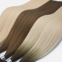 2025 vente chaude italien kératine Double dessiné vierge cuticule aligné kératine pointe plate U pointe Extension de cheveux humains