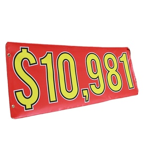 Outdoor Custom Hanging Vinyl Banners Advertising PVC Banner