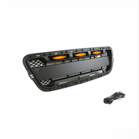 Nouvelle calandre avant en plastique noir avec éclairage LED pour Ranger 2001-2003, remplacement de la calandre du pare-chocs avant