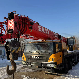 Grue sur camion hydraulique Sany d'occasion de 75 tonnes – Équipement de levage de charges lourdes à haute durabilité pour projets d'ingénierie - Product Image 1