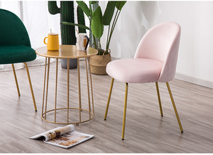 Modern Nika Zupanc home furniture luxury <span class=keywords><strong>gold</strong></span> wire steel living dining chair - Product Image 2