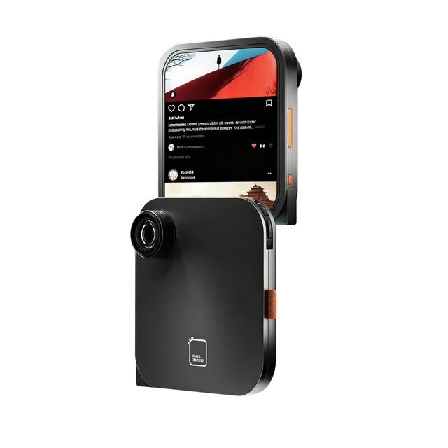 InstaPocket Flip Screen Pocket Vlog Camera 2345 China Made Compact Portable Content Creator Instagram Vlogging Travel