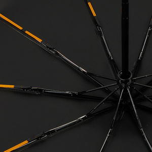 Khuyến mại di động <span class=keywords><strong>Windproof</strong></span> 3 gấp bão Ô 8 10 hoặc 12 xương sườn UV bảo vệ tùy chỉnh in logo dễ dàng treo O hình dạng xử lý - Product Image 3