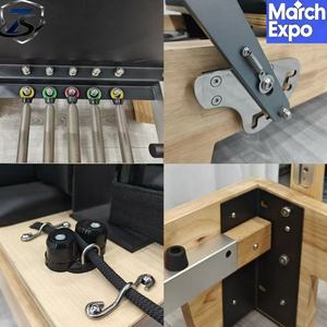 Cama de Pilates Comercial Cadillac Reformer de Roble para Estudio - Equipo de Pilates Ajustable, Ecológico y Duradero para Entrenamiento de Yoga - Product Image 5