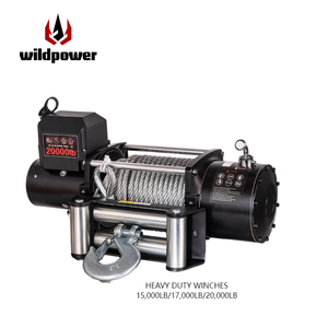 Cabrestante Eléctrico Todoterreno de 15000/17000/20000 Libras con Cable Sintético para Rescate y <span class=keywords><strong>Escape</strong></span> de Camionetas Off-Road - Product Image 2