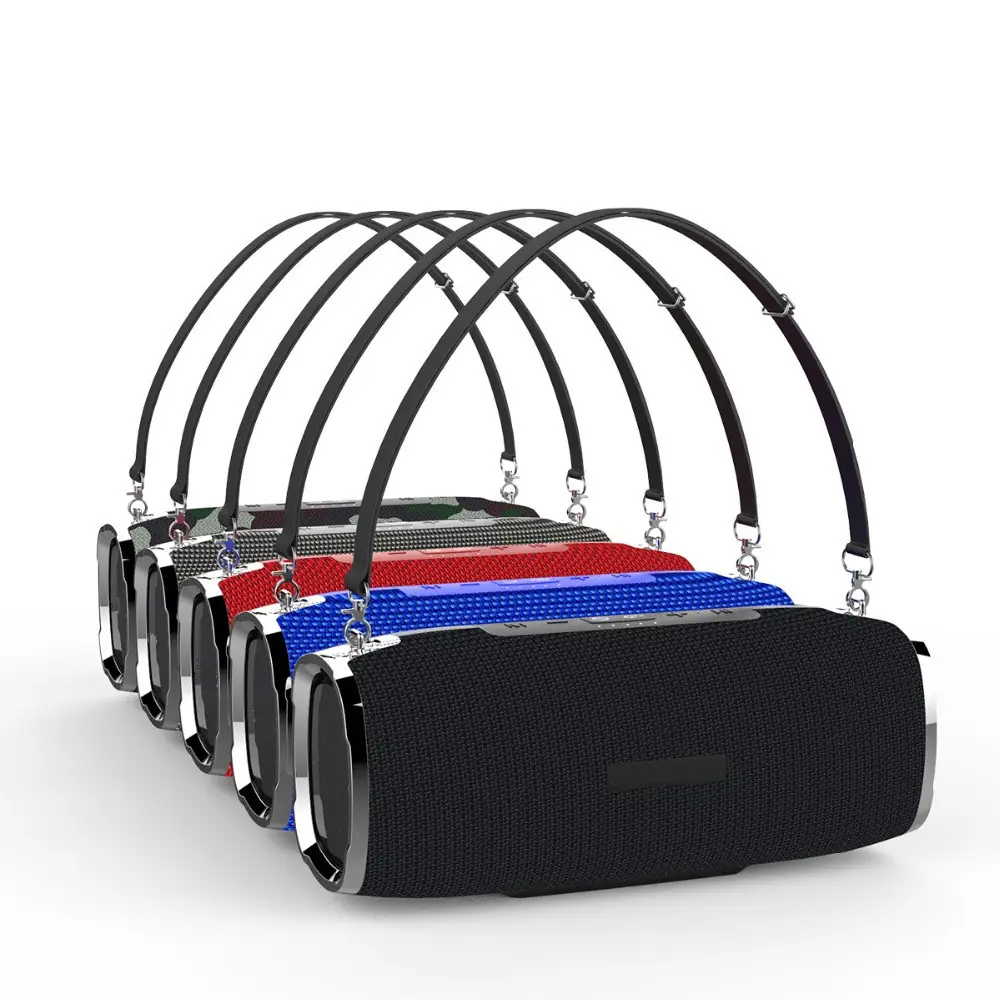 Alto-falante sem fio portátil, poderoso sistema de som, centro de música, wireless, alto-falante 3d, som estéreo