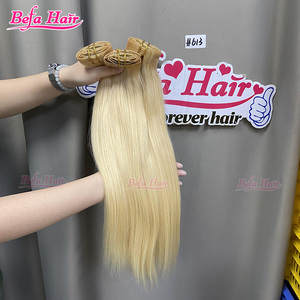 613 cheveux humains miel blond pu clip dans l'extension de cheveux clip sans couture ins extension de cheveux invisible - Product Image 4