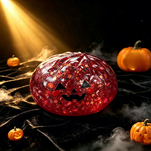 Juguete Antiestrés de Goma Termoplástica con Forma de Bollo al Vapor para Halloween - ¡Superventas! Caja Sorpresa de Regalo de Halloween para Aliviar el Estrés y Ventilar el Aire. - Product Image 2