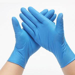 Gants en nitrile pur sans poudre 4mil/6mil/8mil noir/bleu/blanc/rose modèle d'origine chinoise NG-05 pour l'utilisation <span class=keywords><strong>de</strong></span> jardin <span class=keywords><strong>de</strong></span> laboratoire <span class=keywords><strong>de</strong></span> tatouage <span class=keywords><strong>de</strong></span> <span class=keywords><strong>cuisine</strong></span> - Product Image 1