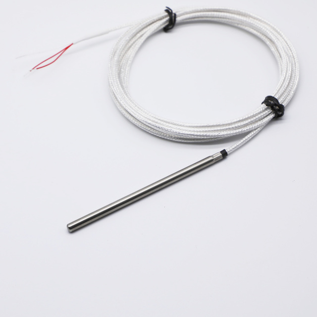 High Accuracy Stainless Steel PT1000 RTD Sensor Probe 0-300°C Temperature Sensor 3-Wire OEM ODM Supported for Oil Gas Industry