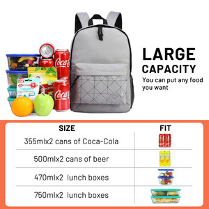 Wholesale Polyester 24L Dry <b>Cooler</b> <b>Backpack</b> Waterproof Insulated Soft Sided <b>Cooler</b> for Food Leak-proof Camping & Picnics - Product Image 3