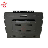 Monitor game inframerah 19 inci, Monitor game layar sentuh untuk game Amerika Pot O Gold 3M RS232 & USB ELO perangkat lunak Android