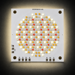 Chip LED COB RGBCW de Ultra Alta Potencia 700W, Proceso Eutéctico, Matriz LED LES Pequeña, CRI 95, Temperatura de Color 2700-6500K para Grandes Estadios - Product Image 1
