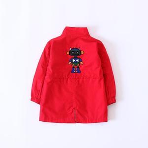 New China Products for Sale Plus Size Stand <b>Collar</b> Clothing Jackets With <b>Metal</b> Buttons for Kids - Product Image 4