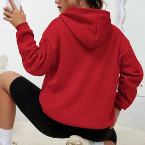Sweat-shirts à capuche pour femmes, en molleton doux, coupe décontractée, vêtements de streetwear tendance pour femmes, au meilleur prix - Product Image 2