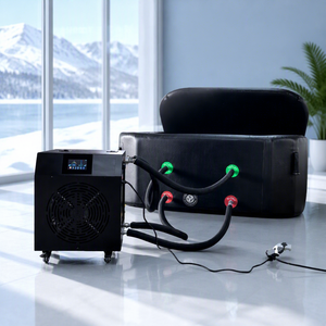Suministro de Fábrica Jiahe 100% Pre-220V 110V 2HP Bañera de Hielo con Bomba de Motor y Enfriador de Agua, 1 Año de Garantía - Product Image 1
