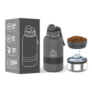 En çok satan ürünler 3 in 1 tipi yeni gelenler açık seyahat yürüyüş taşınabilir köpek su şişesi içecekler için - Product Image 4