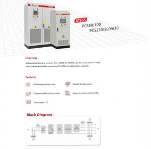 Dawnice Atess HPS 50kW 80kW 100kW 120kW Mppt onduleur solaire hybride réseau pour générateur diesel - Product Image 4