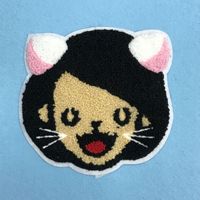 Vente en gros de patchs brodés avec logo personnalisé Décoration en dentelle en forme de fleur Technique appliquée pour chapeau vêtements Serviette de bain Broderie de perles