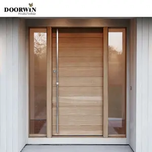 Quality Custom Pivot Entry Door Original Manufacturer For Customized Entrance Door Quality Solid Wood Entrance Door