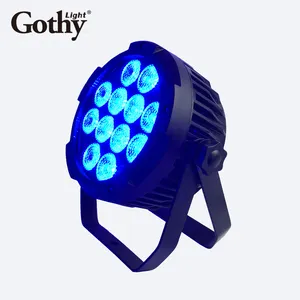 Gothylight Battery wireless Phone Control Par GT404-12IP65 Rgbwauv 12x15w led outdoor par